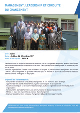 Management, leadership et conduite du changement